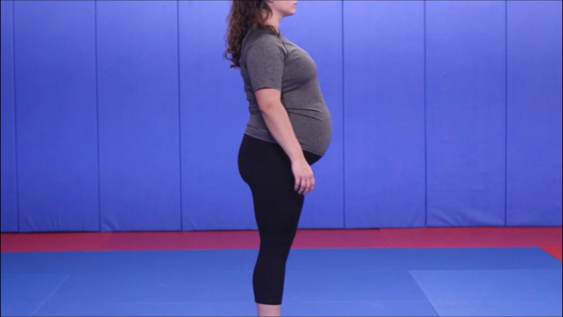 aligned prenatal posture