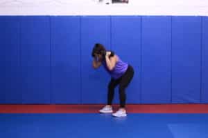 prenatal woman doing good morning exercise
