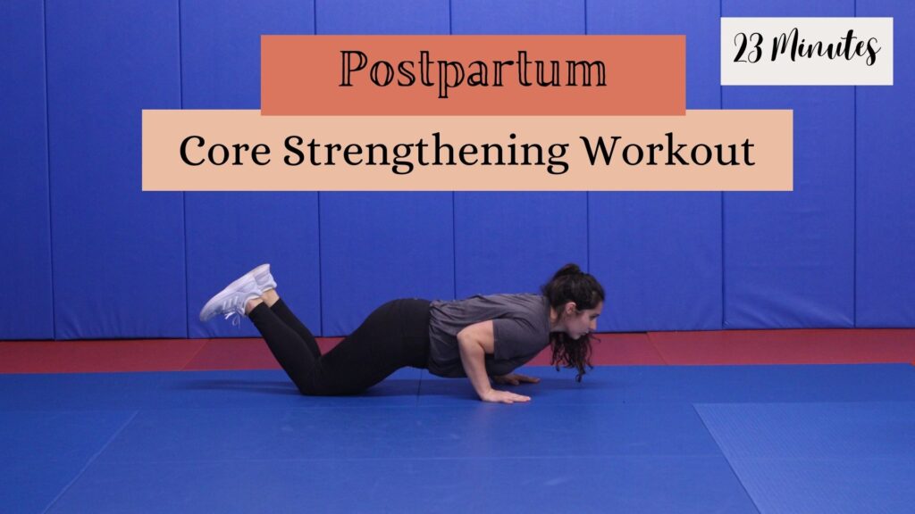 postpartum ab workout