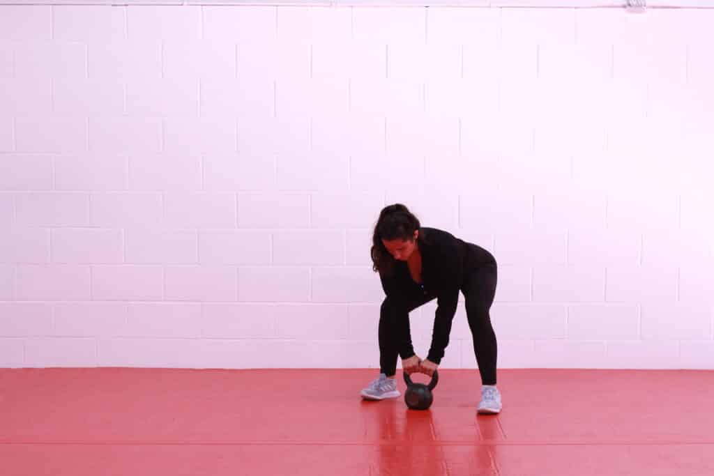 kettlebell deadlift